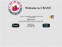 Tablet Screenshot of cbass.net